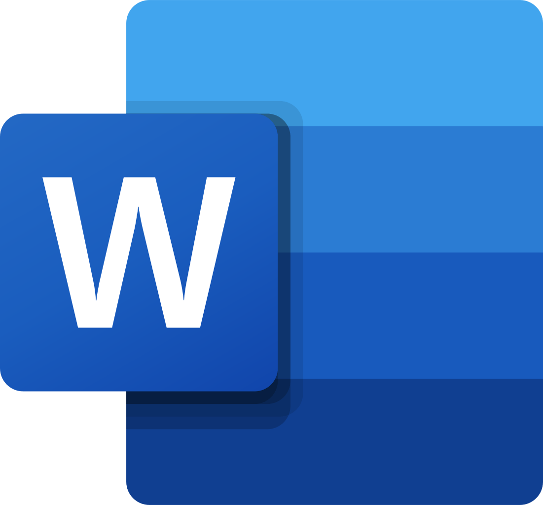 Microsoft Office Word 2019–present.svg